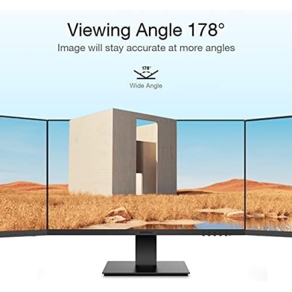KOORUI 27 Inch FHD Monitor, Computer Monitor(1080P, 75HZ, HDMI+VGA, 99% SRGB - Image 3