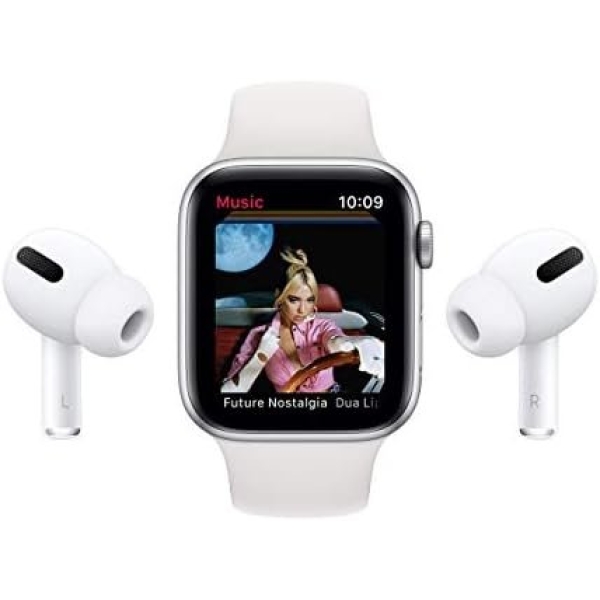 Apple Watch Series 6 (GPS, 44mm) - Space Gray Aluminum Case with Black Sport - Image 8