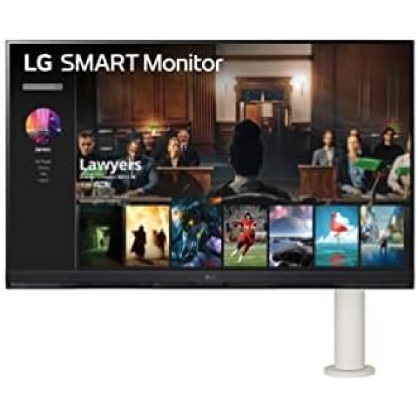 LG (32SQ780S) - 32-Inch 4K UHD(3840x2160) Display, Ergo Stand, webOS Smart - Image 2