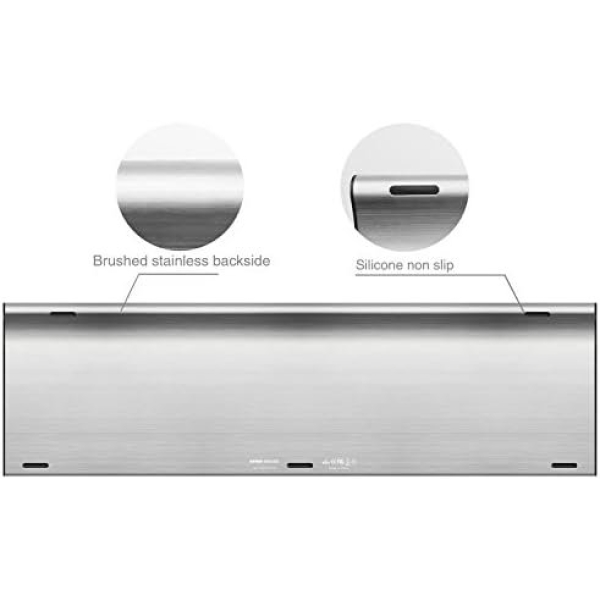 Arteck 2.4G Wireless Keyboard Stainless Steel Ultra Slim Full Size Keyboard - Image 2