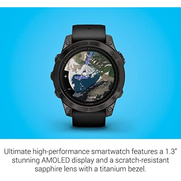 Garmin epix Pro (Gen 2) Sapphire Edition, 47mm, High Performance Smartwatch - Image 4