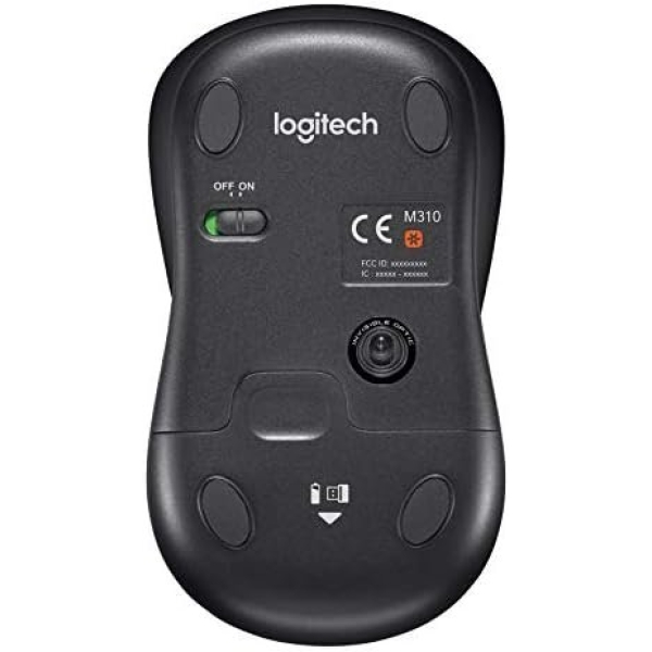 Logitech MK335 Wireless Keyboard and Mouse Combo - Black/Silver - Image 5