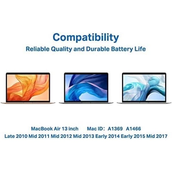 XINGLT Replacement Laptop Battery for Apple MacBook Air 13 inch A1466 - Image 4