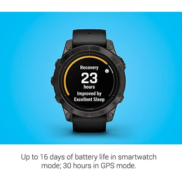 Garmin epix Pro (Gen 2) Sapphire Edition, 47mm, High Performance Smartwatch - Image 3