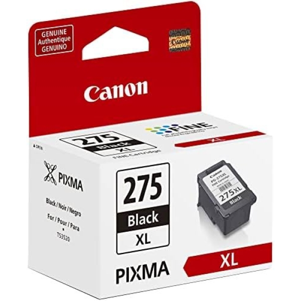 Canon PG-275XL Black Ink Cartridge, Compatible to PIXMA TS3520, TS3522 - Image 2