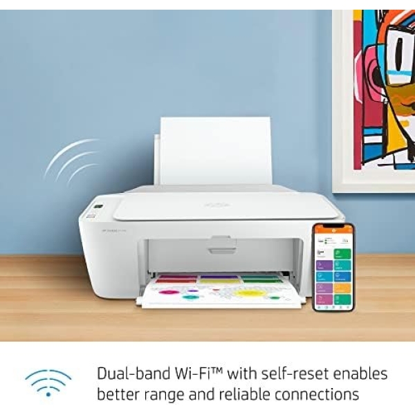 HP DeskJet 2734e Wireless Color All-in-One Printer with 3 Months Free Ink - Image 5