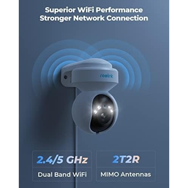 REOLINK E1 Outdoor Plug-in WiFi Security Camera, 5MP HD PTZ Camera for Home - Image 6