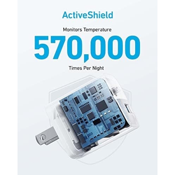 USB C Charger 33W, Anker 323 Charger, 2 Port Compact Charger with Foldable Plug - Image 5