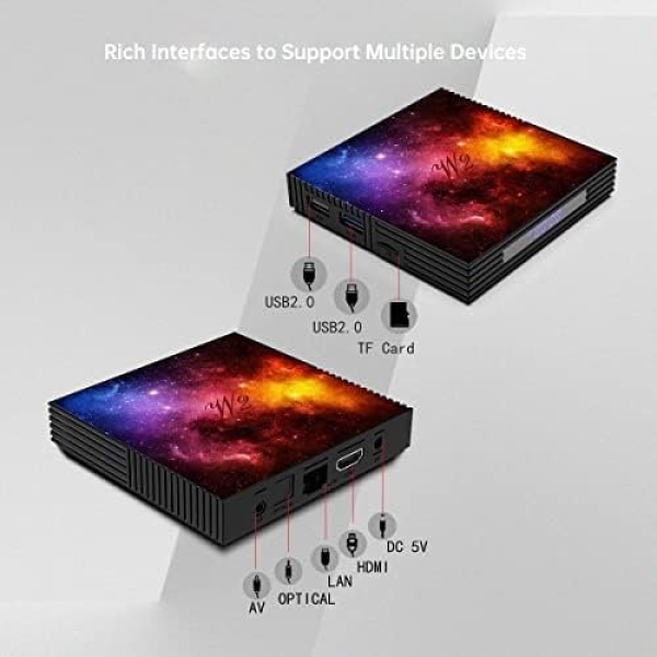 Android TV Box 4GB RAM 128GB ROM Upgraded W2 Mali-G31 2.4G/5G Dual WiFi - Image 7