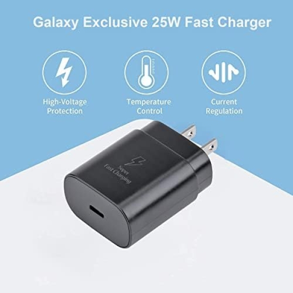 25W Charger Fast Charging USB C Charger Compatible with Samsung Galaxy - Image 5