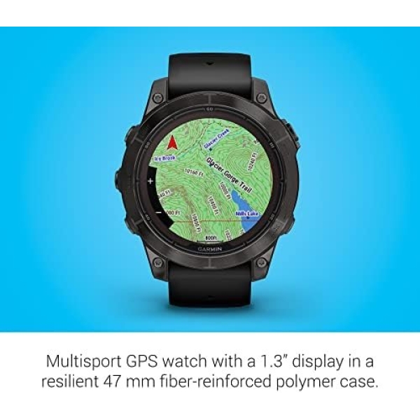 Garmin fēnix 7 Pro Sapphire Solar, Multisport GPS Smartwatch, Built-in - Image 4