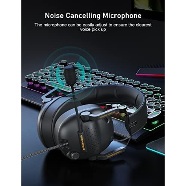 SENZER SG500 Surround Sound Pro Gaming Headset - Image 6