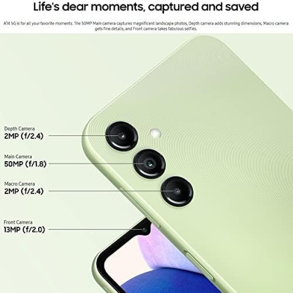 SAMSUNG Galaxy A14 5G + 4G LTE (128GB + 4GB) Unlocked Worldwide - Image 4