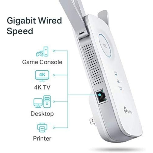 TP-Link AC1750 WiFi Extender (RE450), PCMag Editor's Choice, Up to 1750Mbps - Image 5