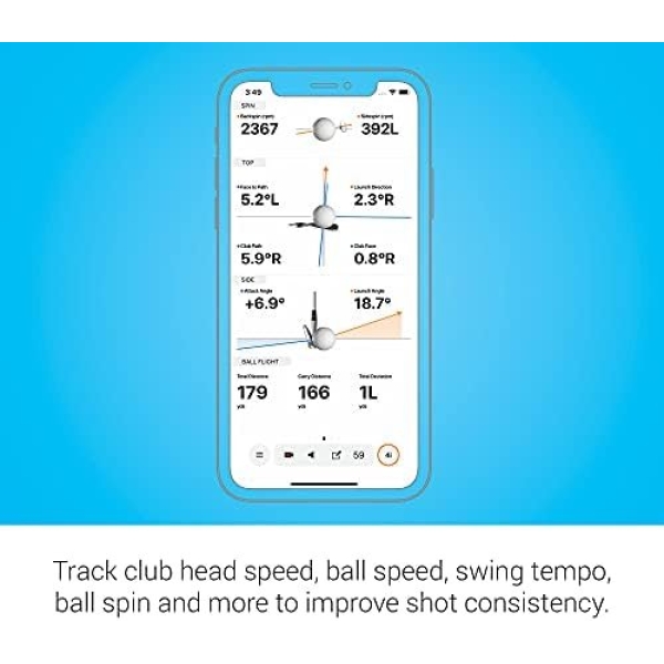 Garmin 010-02356-00 Approach R10, Portable Golf Launch Monitor, Take Your Game - Image 4