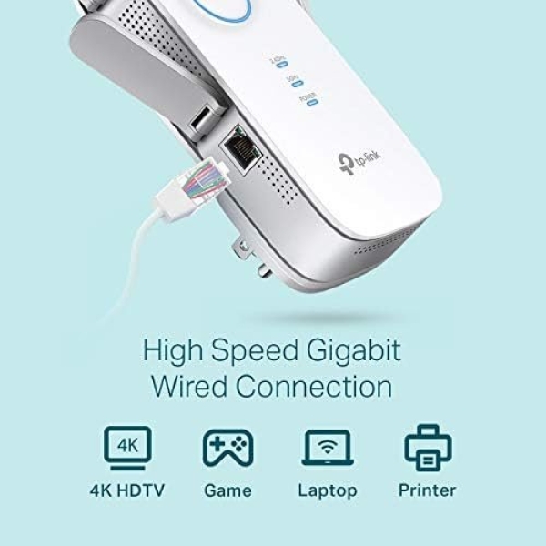 TP-Link AC2600 WiFi Extender(RE650), Up to 2600Mbps, Dual Band WiFi Range - Image 6