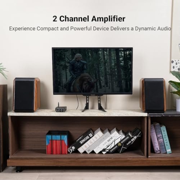 Fosi Audio BT20A Bluetooth 5.0 Stereo Audio 2 Channel Amplifier Receiver Mini - Image 6