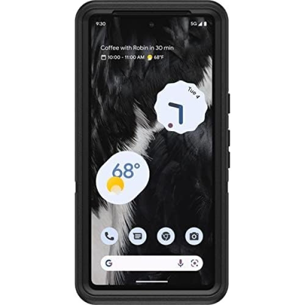 OtterBox Google Pixel 7 Defender Series Case - BLACK, Rugged & Durable - Image 3