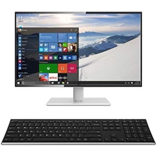 Arteck 2.4G Wireless Keyboard Stainless Steel Ultra Slim Full Size Keyboard - Image 7
