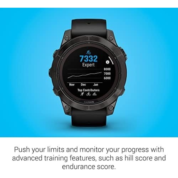 Garmin fēnix 7 Pro Sapphire Solar, Multisport GPS Smartwatch, Built-in - Image 6