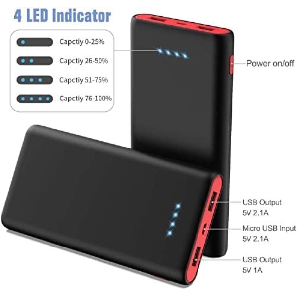 Portable Charger Power Bank 25800mAh, Ultra-High Capacity Fast Phone Charging - Image 3