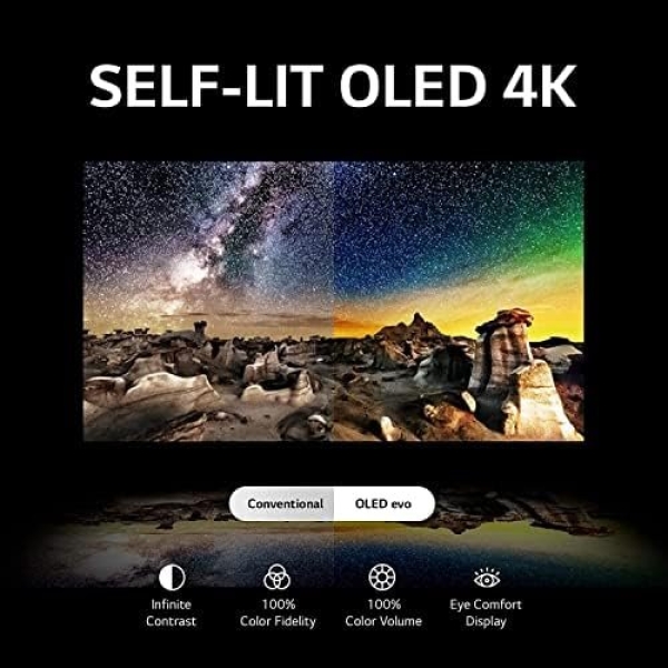 LG C3 OLED evo 55-Inch 4K Smart TV - AI-Powered, Alexa Built-in, Gaming, 120Hz - Image 2
