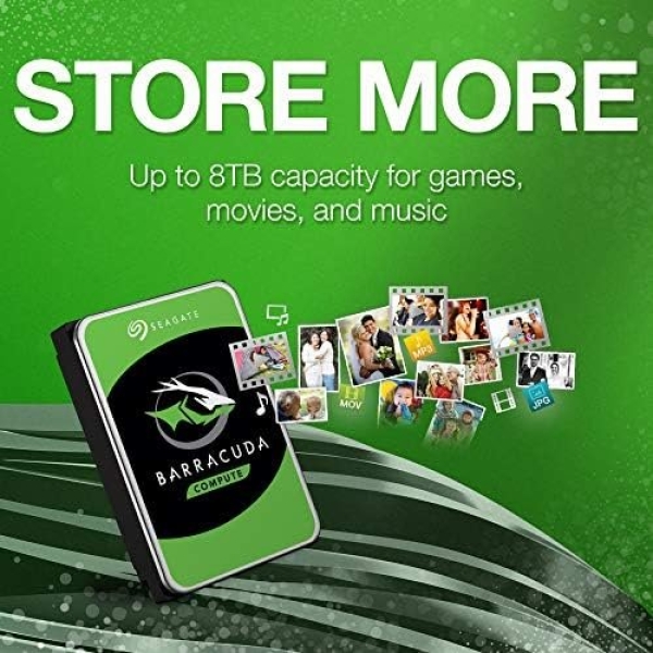 Seagate ST8000DMZ04 BarraCuda 8TB Internal Hard Drive HDD – 3.5 Inch Sata 6 Gb/s - Image 4