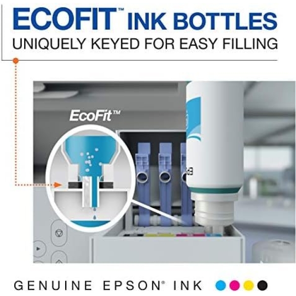 EPSON 502 EcoTank Ink Ultra-high Capacity Bottle Color Combo Pack Works - Image 5
