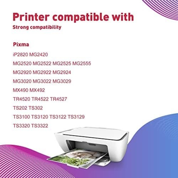 HOTCOLOR PG-243 CL-244 Replacement for Canon Ink cartridges 243 and 244 - Image 4