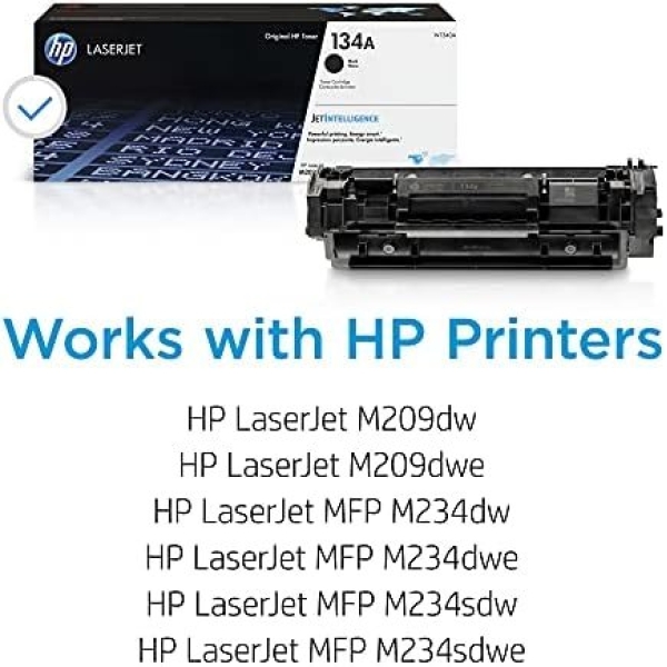 HP 134A Black Toner Cartridge | Works with HP LaserJet M209 Series, HP LaserJet - Image 2