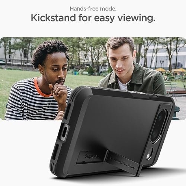 Spigen Tough Armor Designed for Pixel 8 Case (2023) - Black - Image 5