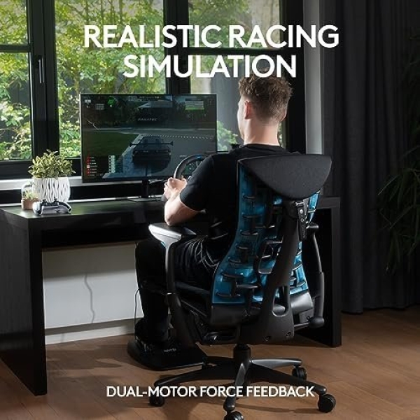 Logitech G29 Driving Force Racing Wheel and Floor Pedals, Real Force Feedback - Image 2