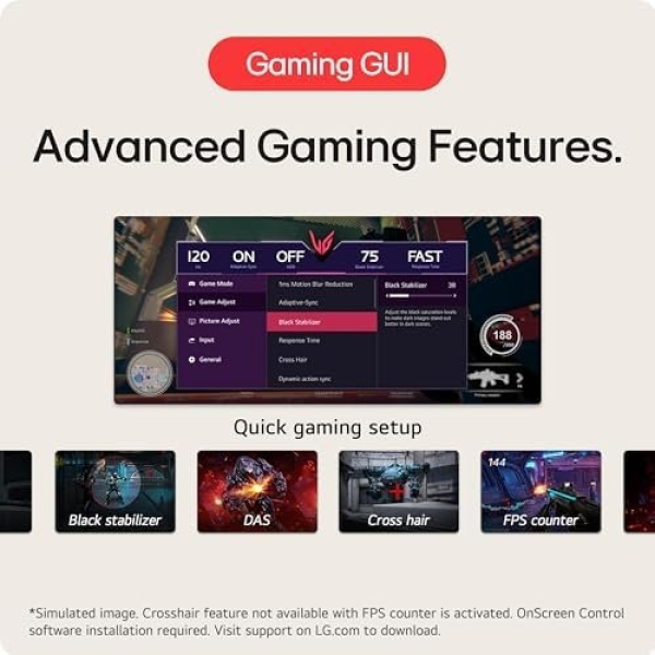 LG 27" UltraGear 4K UHD (3840x2160) Gaming Monitor, 144Hz, 1ms, VESA DisplayHDR - Image 8