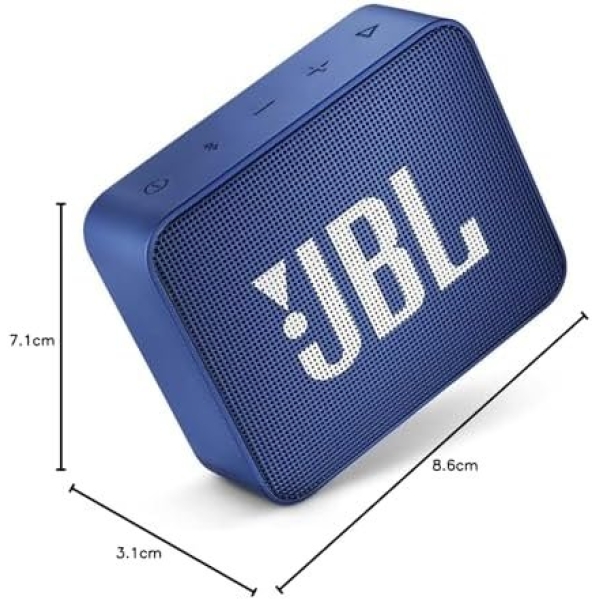 JBL GO2 - Waterproof Ultra Portable Bluetooth Speaker - Blue - Image 7