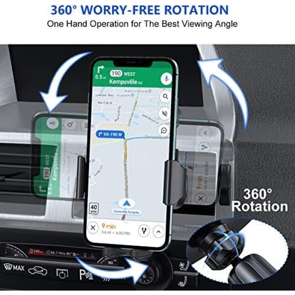 Miracase Upgraded-2nd Generation Universal Phone Holder for Car, Air Vent Car - Image 6