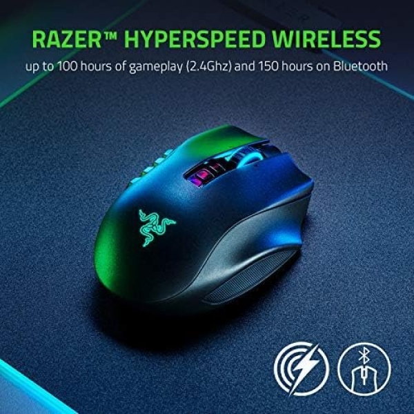 Razer Naga Pro Wireless Gaming Mouse: Interchangeable Side Plate - Image 5