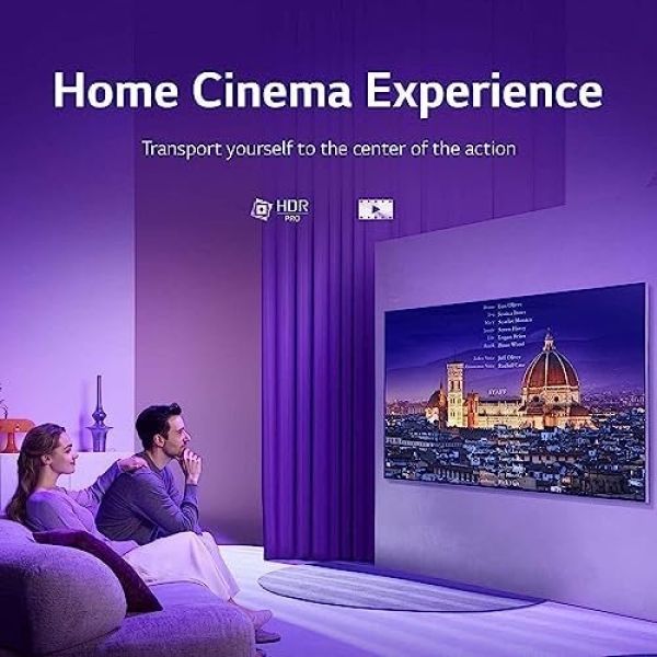 LG QNED80 55-Inch QLED NanoCell 4K Smart TV - Quantum Dot Nanocell, AI-Powered - Image 3