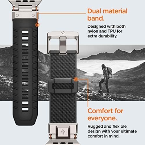 Spigen DuraPro Armor Designed for Apple Watch Band for Apple Watch Ultra2/Apple - Image 8