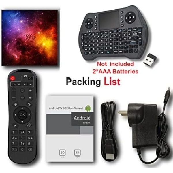 Android TV Box 4GB RAM 128GB ROM Upgraded W2 Mali-G31 2.4G/5G Dual WiFi - Image 9
