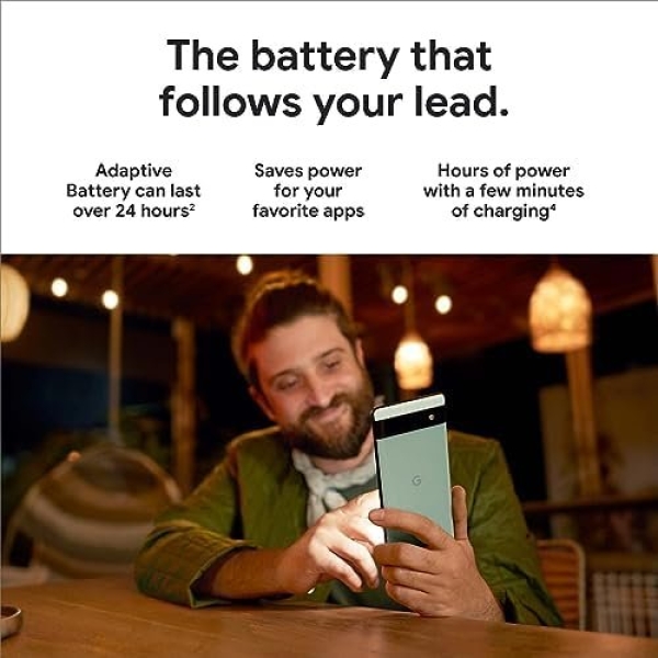 Google Pixel 6a - 5G Android Phone - Unlocked Smartphone with 12 Megapixel - Image 3