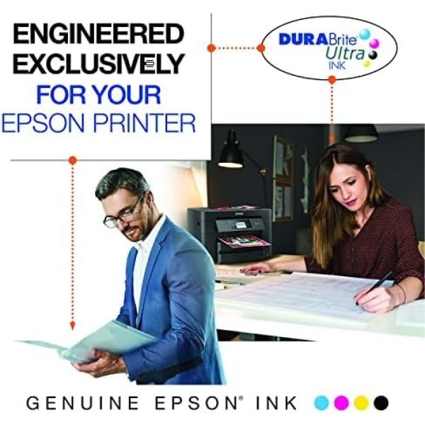 EPSON 822 DURABrite Ultra Ink High Capacity Black & Standard Color Cartridge - Image 5