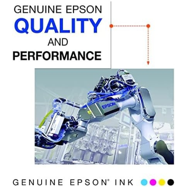 EPSON 822 DURABrite Ultra Ink High Capacity Black & Standard Color Cartridge - Image 3