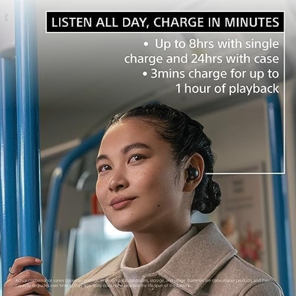 Sony WF-1000XM5 The Best Truly Wireless Bluetooth Noise Canceling Earbuds - Image 5
