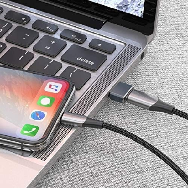 USB C Female to USB Male Adapter (3 Pack),Type C to USB A Charger Cable Adapter - Image 7