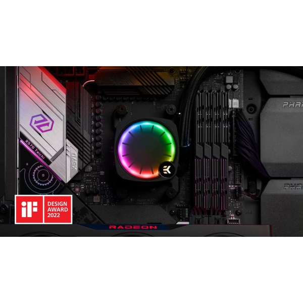 EK Nucleus AIO CR360 Lux D-RGB liquid cpu cooler - Image 3