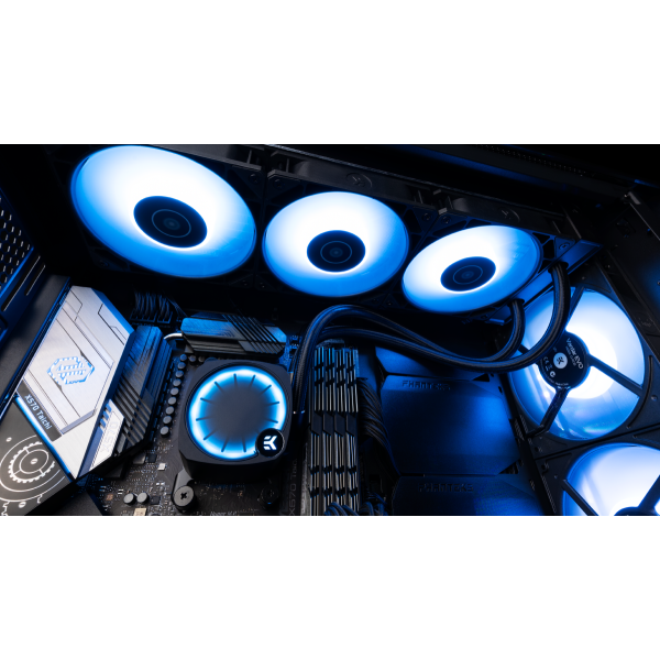 EK Nucleus AIO CR360 Lux D-RGB liquid cpu cooler - Image 2