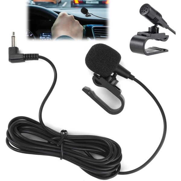 Microphone,Car Microphone 3.5mm Microphone External Mic Car Radio Microphone - Image 7