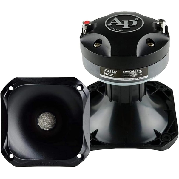 AudioPipe APHC-4550 Car Audio Compression Driver with ABS Horn Combo for High