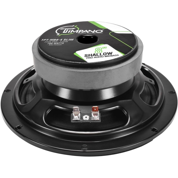 Timpano 8 Inch Shallow Car Speaker 700 Watts TPT-MB8-4 Slim Shallow Profile 4 - Image 5