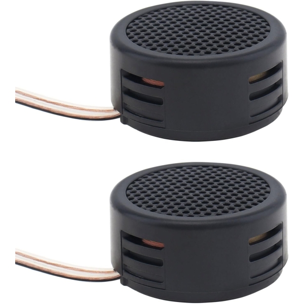 Car Tweeters, 2pcs 500W High Efficiency Mini Dome Tweeter Speakers for Car Audio - Image 5